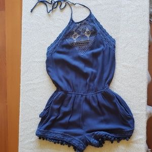 Halter top romper